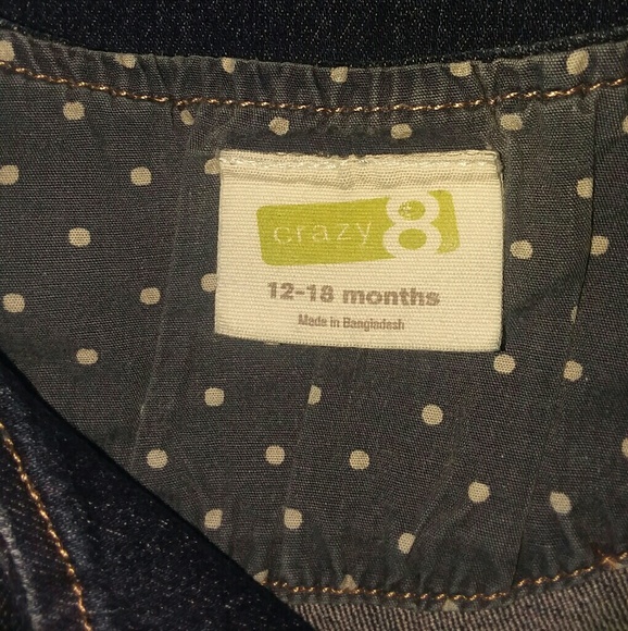 Crazy 8 Girls Denim Jacket - Picture 5 of 6